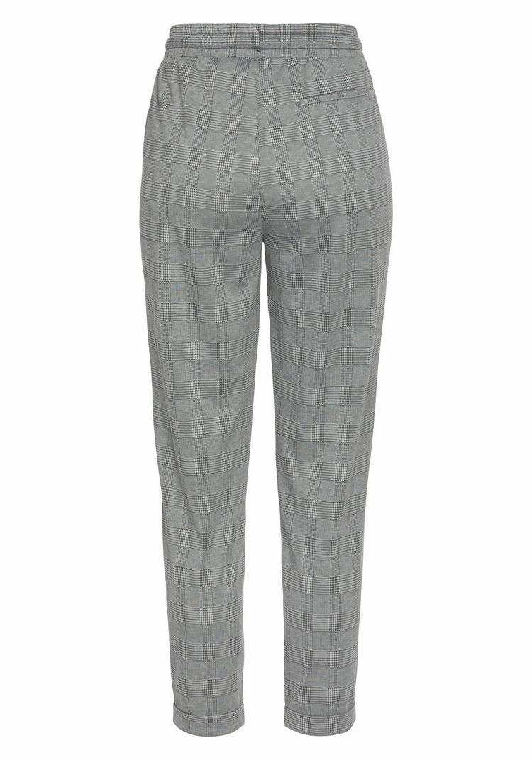 Vivance Vivance Jogger Pants Trainingshose Damen - grau-schwarz-kariert - 0 | SportScheck