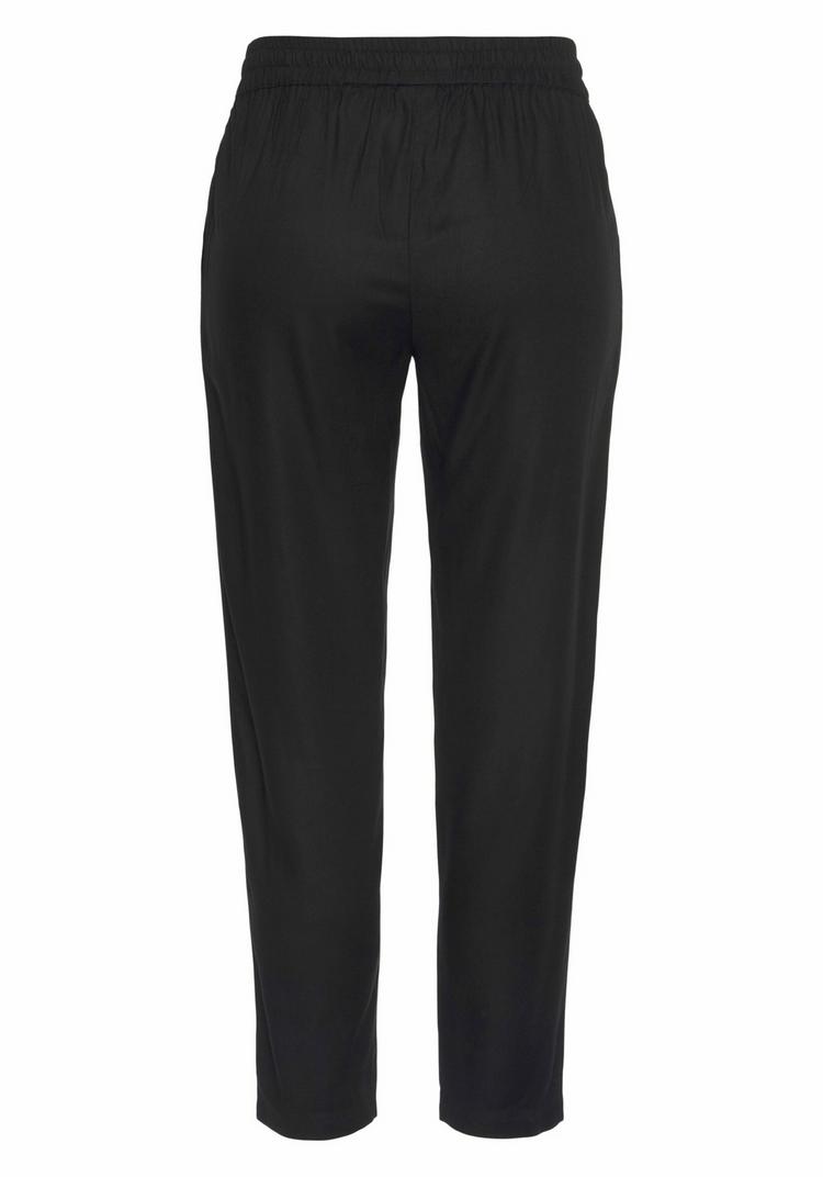 Lascana Lascana Schlupfhose Stoffhose Damen - schwarz - 0 | SportScheck
