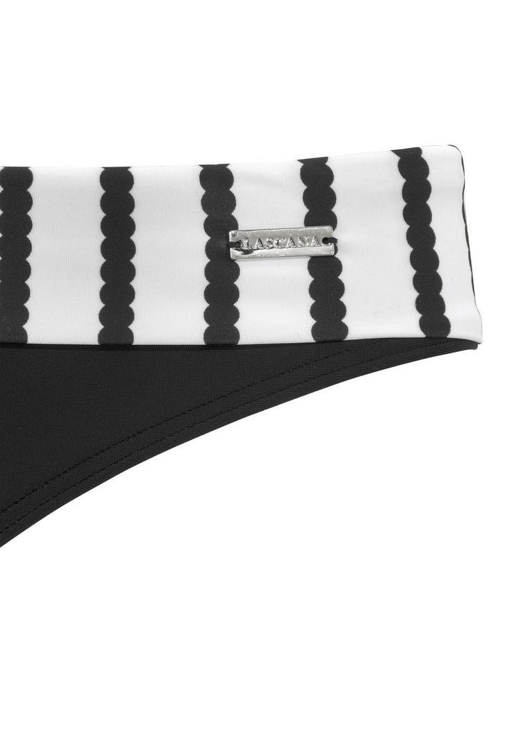 Lascana Lascana Triangel-Bikini Bikini Set Damen - schwarz-wei&szlig; - 6 | SportScheck