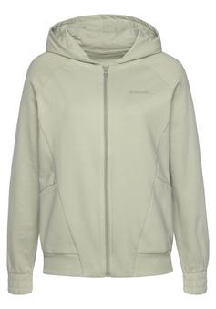 Bench Kapuzensweatjacke Sweatjacke Damen pistazie