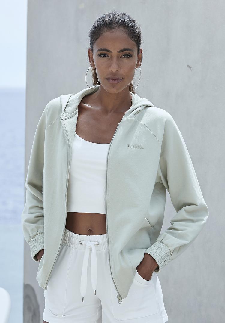 Bench Bench Kapuzensweatjacke Sweatjacke Damen - pistazie - 0 | SportScheck