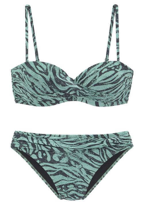 BRUNO BANANI B&uuml;gel-Bandeau-Bikini Bikini Set Damen