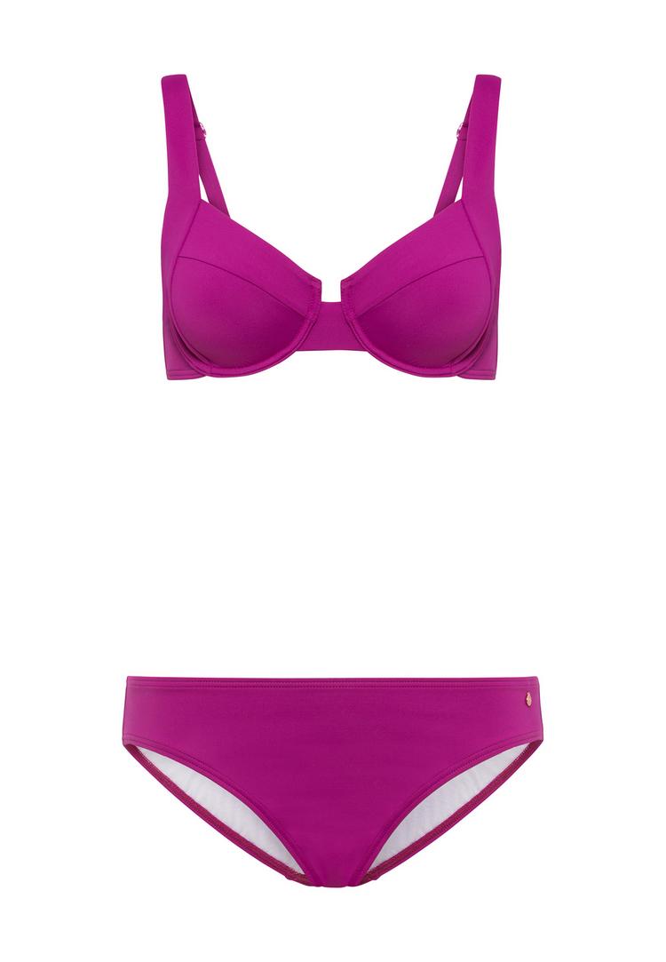 S.OLIVER S.OLIVER B&uuml;gel-Bikini Bikini Set Damen - fuchsia - 0 | SportScheck