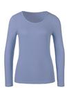 Lascana Langarmshirt Langarmshirt Damen - hellblau
