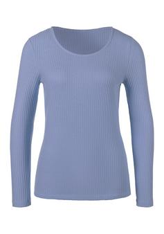 Lascana Langarmshirt Langarmshirt Damen hellblau