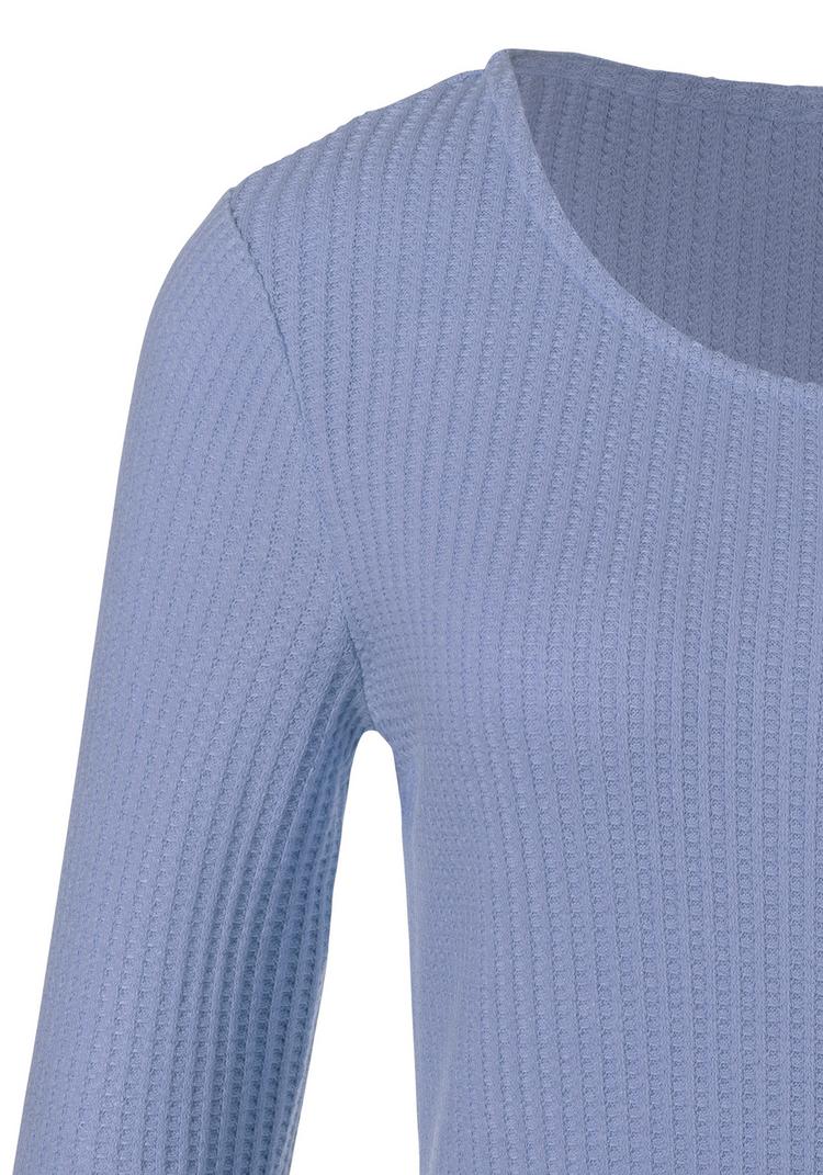 Lascana Lascana Langarmshirt Langarmshirt Damen - hellblau - 1 | SportScheck