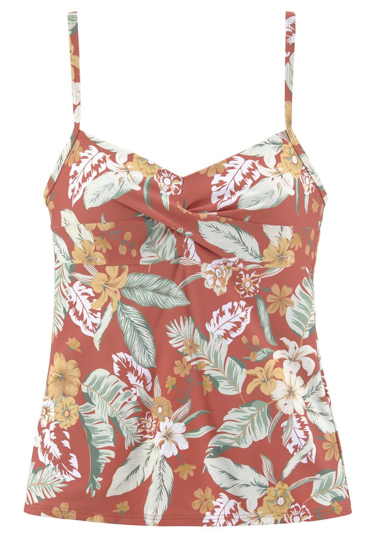 sunseeker sunseeker B&uuml;gel-Tankini-Top Bikini Oberteil Damen - rostrot-bedruckt - 0 | SportScheck