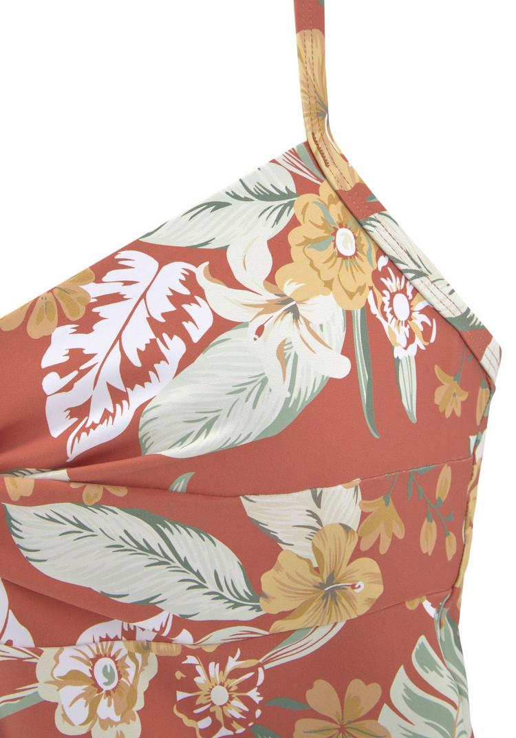 sunseeker sunseeker B&uuml;gel-Tankini-Top Bikini Oberteil Damen - rostrot-bedruckt - 1 | SportScheck