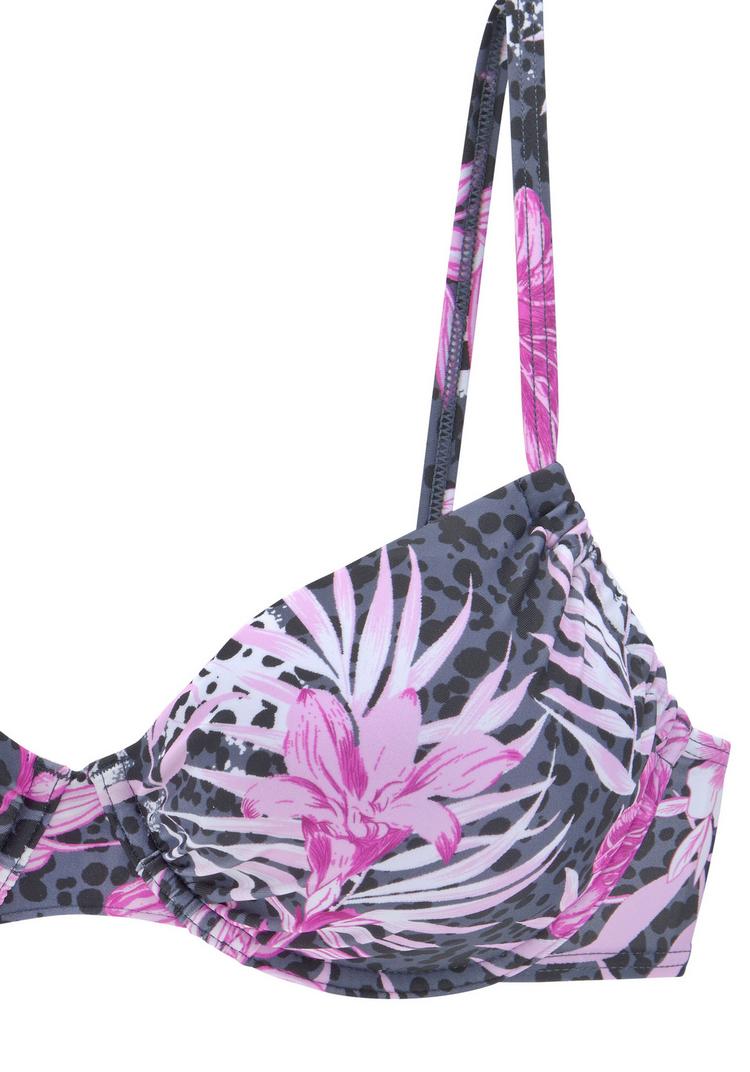 Buffalo Buffalo B&uuml;gel-Bikini Bikini Set Damen - marine-pink - 0 | SportScheck