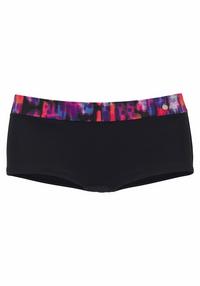 Lascana Bikini-Hotpants Bikini Hose Damen - schwarz