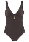 Vivance Badeanzug Badeanzug Damen - dunkelbraun