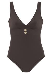 Vivance Badeanzug Badeanzug Damen - dunkelbraun