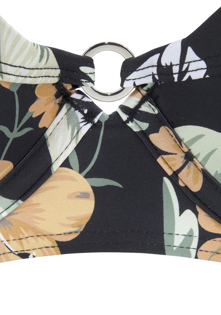 sunseeker sunseeker B&uuml;gel-Bikini-Top Bikini Oberteil Damen - schwarz-bedruckt - 1 | SportScheck