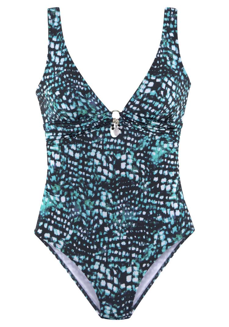 BRUNO BANANI BRUNO BANANI Badeanzug Badeanzug Damen - marine-bedruckt - 0 | SportScheck