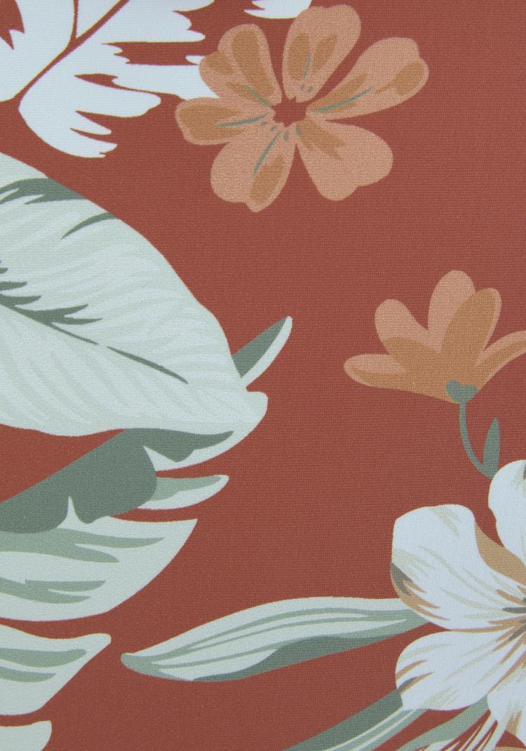 sunseeker sunseeker Highwaist-Bikini-Hose Bikini Hose Damen - rostrot-bedruckt - 0 | SportScheck