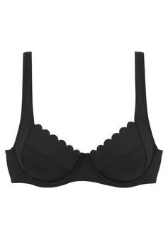 Lascana Bügel-Bikini-Top Bikini Oberteil Damen schwarz