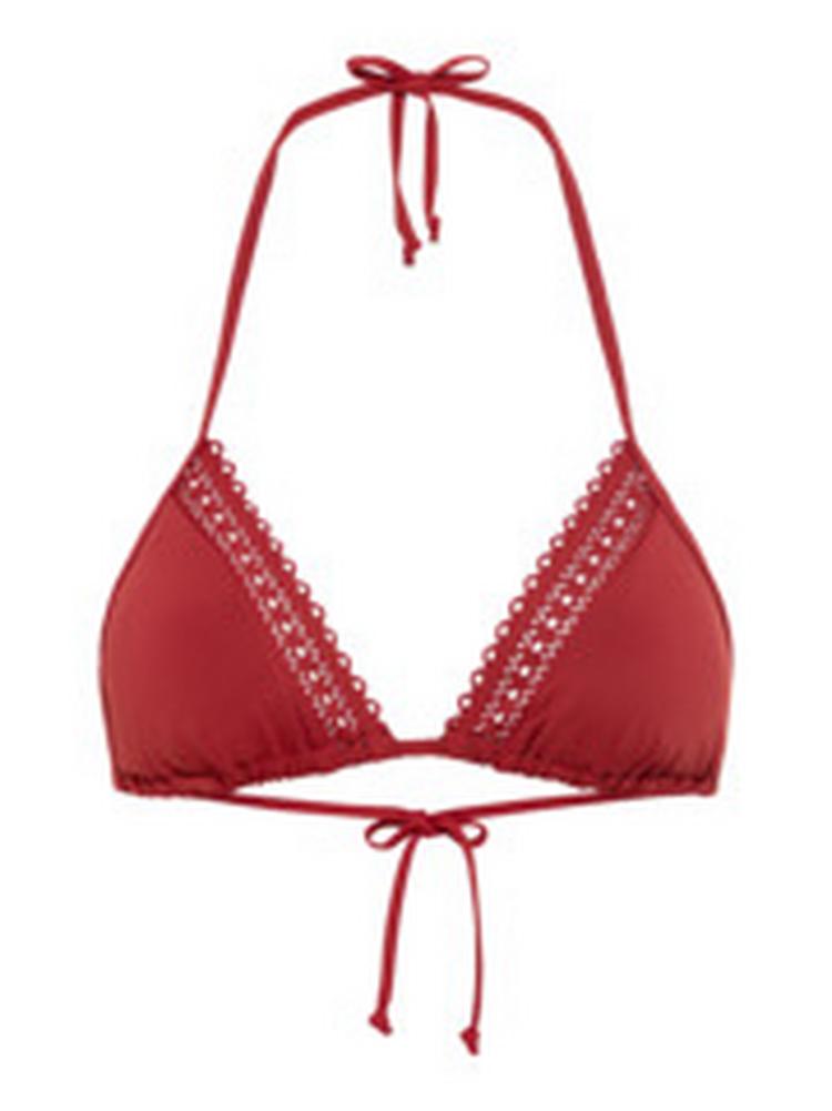 S.OLIVER S.OLIVER Triangel-Bikini-Top Bikini Oberteil Damen - rostrot - 2 | SportScheck