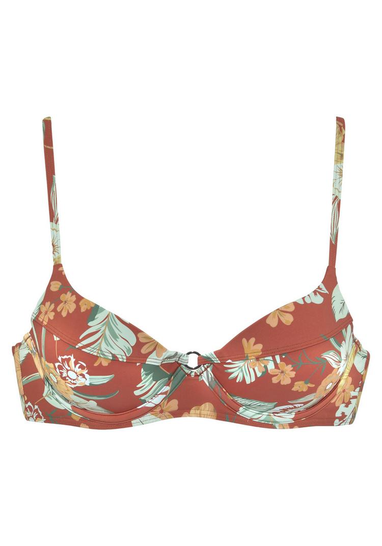 sunseeker sunseeker B&uuml;gel-Bikini-Top Bikini Oberteil Damen - rostrot-bedruckt - 0 | SportScheck