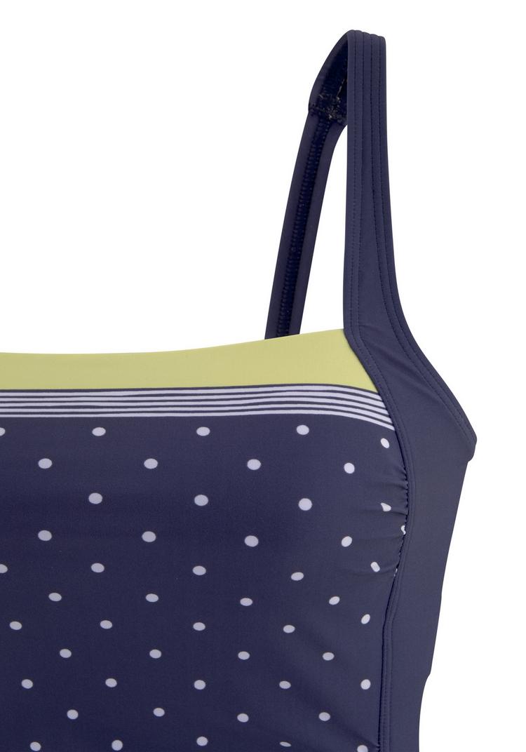 Lascana Lascana Badeanzug Badeanzug Damen - blau-gelb-bedruckt - 3 | SportScheck