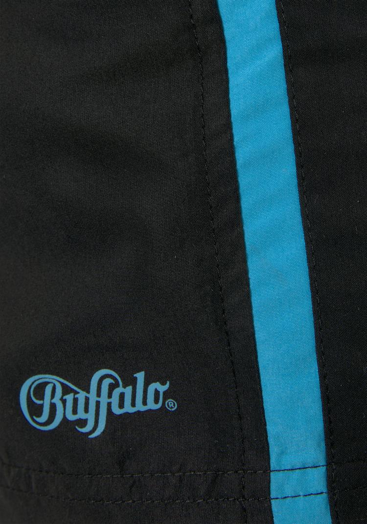 Buffalo Buffalo Badeshorts Badehose Herren - schwarz-t&uuml;rkis - 1 | SportScheck