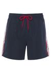 Buffalo Badeshorts Badehose Herren - marine-rot