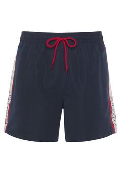 Buffalo Badeshorts Badeshorts Herren marine-rot