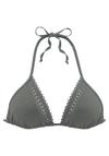 S.OLIVER Triangel-Bikini-Top Bikini Oberteil Damen - oliv
