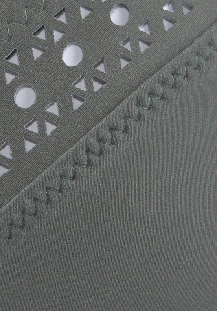 S.OLIVER S.OLIVER B&uuml;gel-Bikini-Top Bikini Oberteil Damen - oliv - 0 | SportScheck