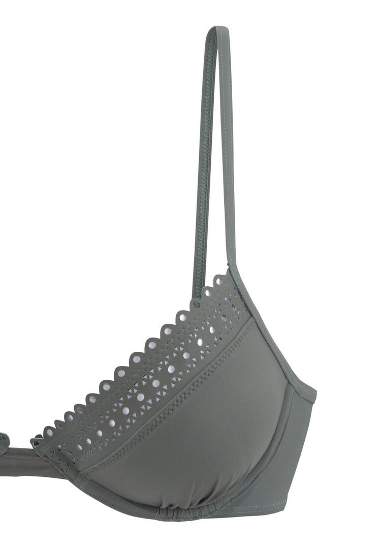 S.OLIVER S.OLIVER B&uuml;gel-Bikini-Top Bikini Oberteil Damen - oliv - 1 | SportScheck