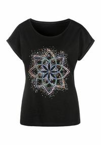 Buffalo T-Shirt T-Shirt Damen - schwarz