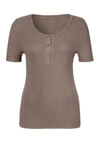 Lascana T-Shirt T-Shirt Damen - taupe