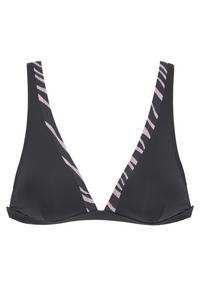 Lascana Triangel-Bikini-Top Bikini Oberteil Damen - schwarz