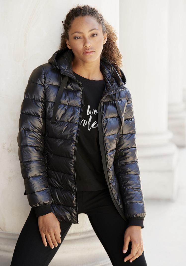 Lascana Lascana Steppjacke Funktionsjacke Damen - Schwarz - 1 | SportScheck