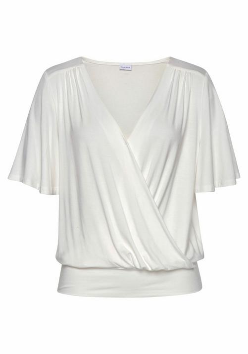 Lascana Wickelshirt T-Shirt Damen