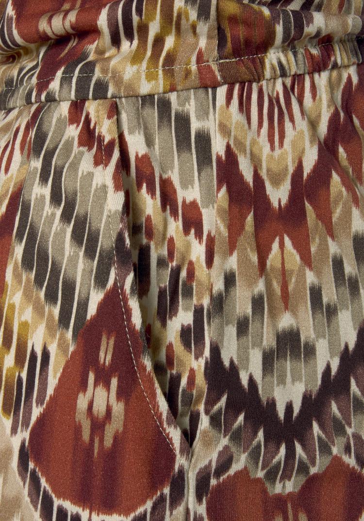 Lascana Lascana Kurzoverall Jumpsuit Damen - braun-bedruckt - 0 | SportScheck