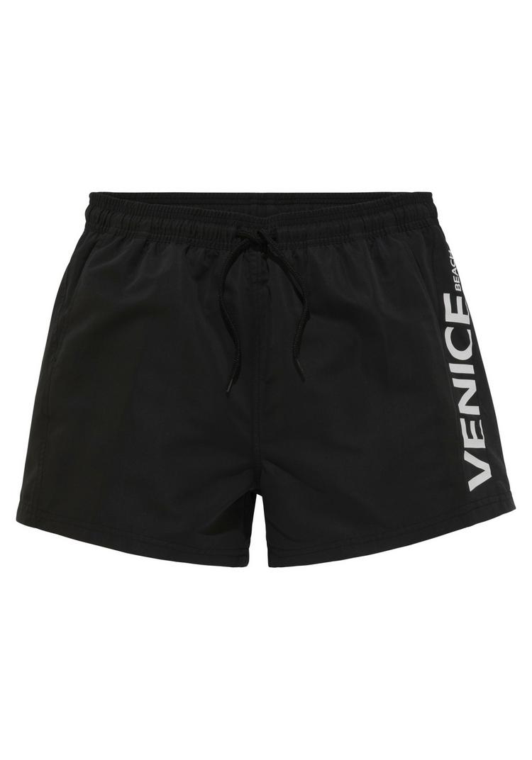 VENICE BEACH VENICE BEACH Badeshorts Badehose Herren - schwarz - 0 | SportScheck