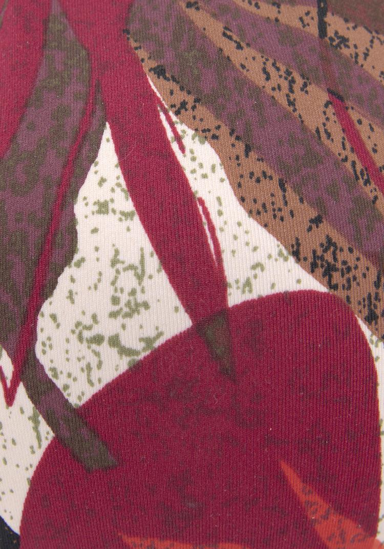 Lascana Lascana Triangel-Bikini-Top Bikini Oberteil Damen - rot bedruckt - 1 | SportScheck