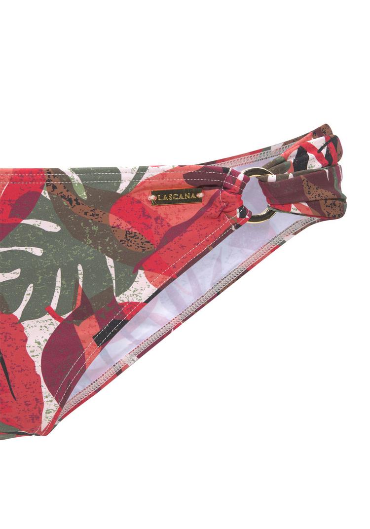 Lascana Lascana Bikini-Hose Bikini Hose Damen - rot bedruckt - 1 | SportScheck