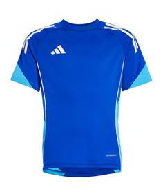 adidas Tiro 25 Competition Trainingsshirt Kids Funktionsshirt Kinder blaublau