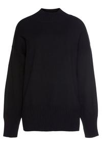 Lascana Stehkragenpullover Rollkragenpullover Damen - schwarz