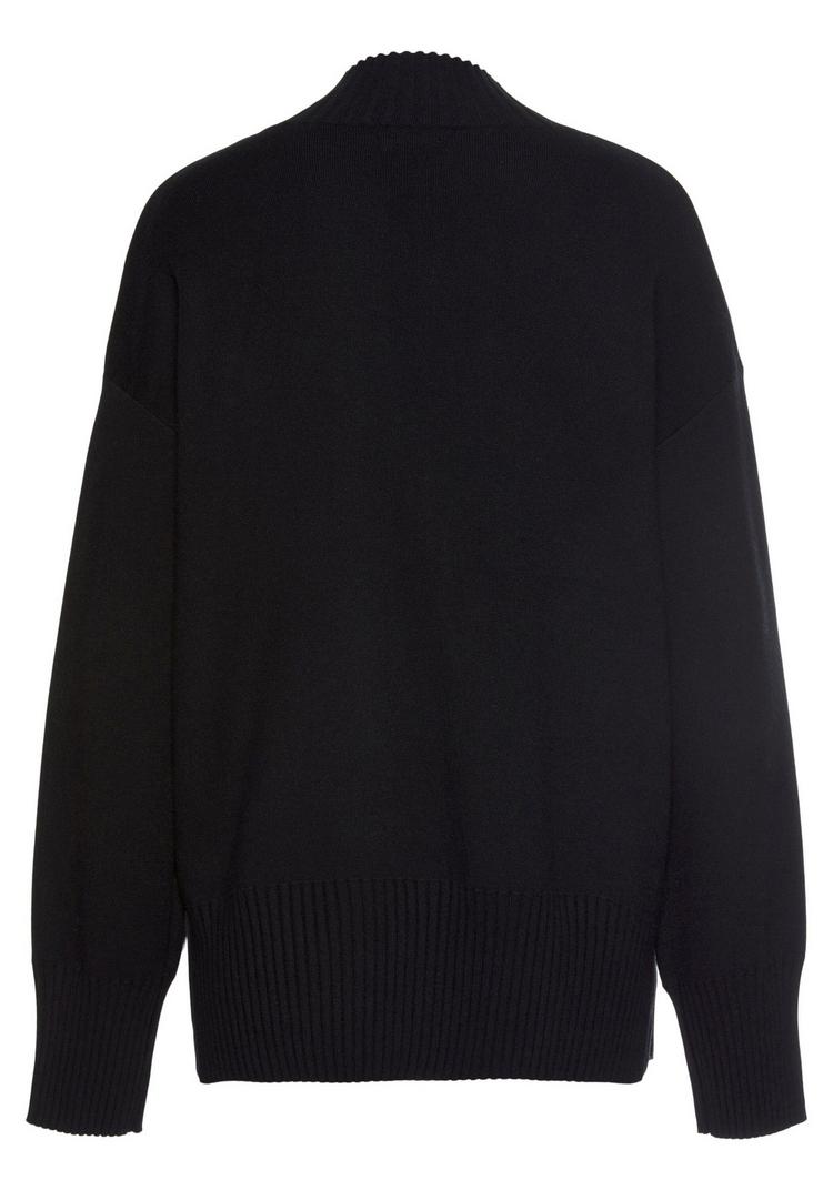 Lascana Lascana Stehkragenpullover Rollkragenpullover Damen - schwarz - 0 | SportScheck