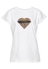 VENICE BEACH Kurzarmshirt T-Shirt Damen - wei&szlig;