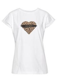 VENICE BEACH Kurzarmshirt T-Shirt Damen - wei&szlig;