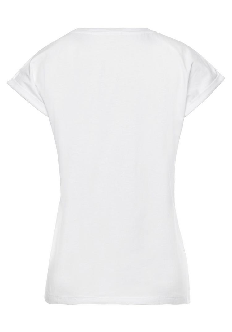 VENICE BEACH VENICE BEACH Kurzarmshirt T-Shirt Damen - wei&szlig; - 0 | SportScheck