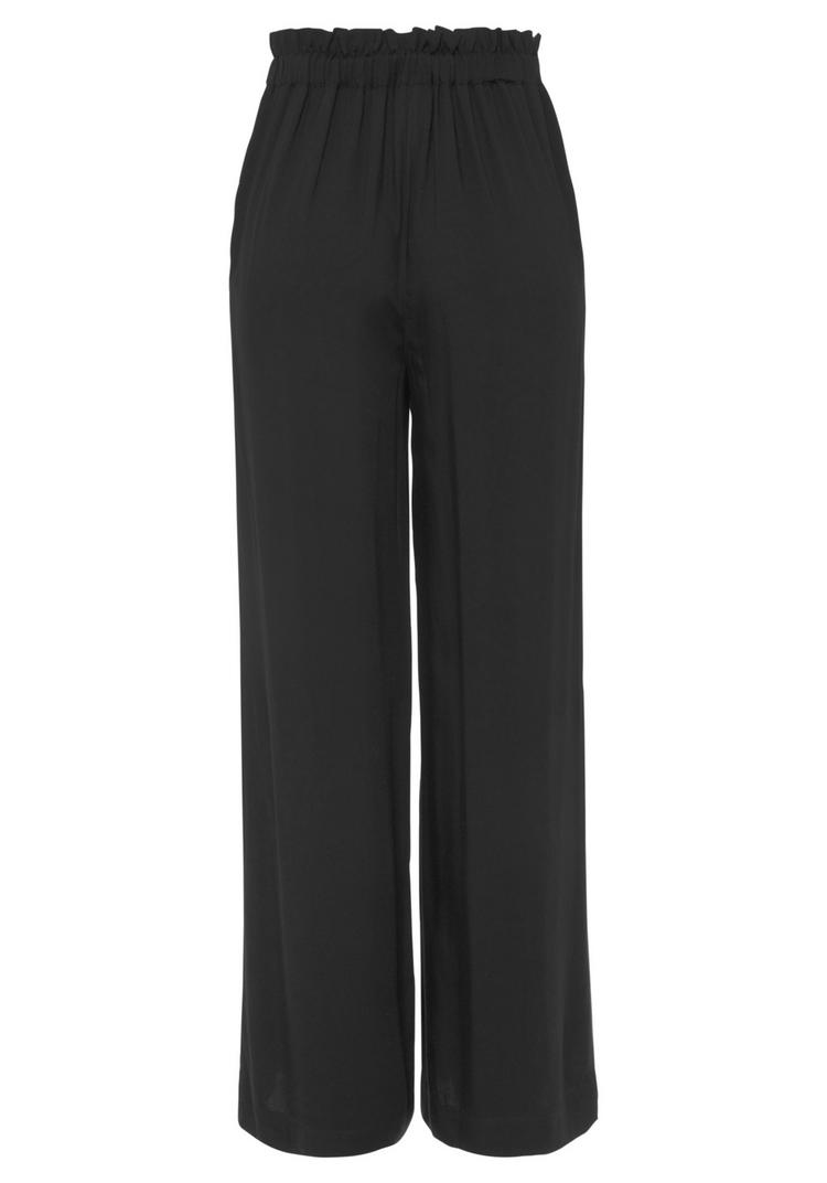 Lascana Lascana Paperbag-Hose Stoffhose Damen - schwarz - 0 | SportScheck