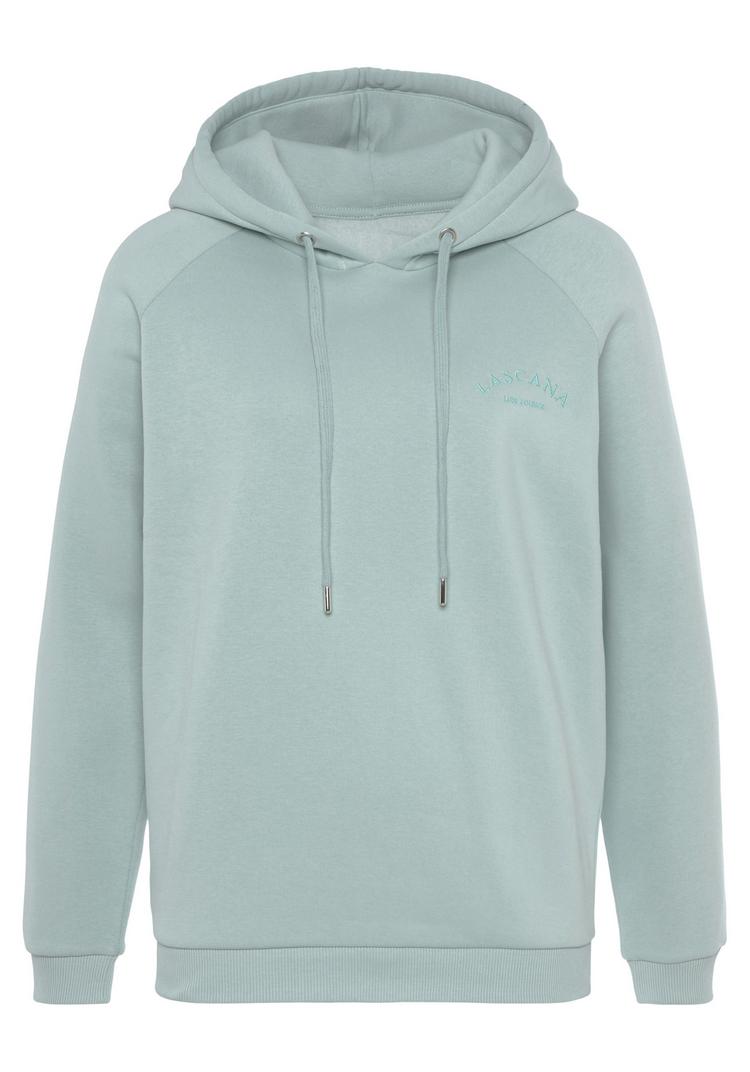 Lascana Lascana Kapuzensweatshirt Hoodie Damen - mint - 0 | SportScheck