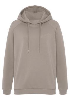 Lascana Kapuzensweatshirt Hoodie Damen taupe