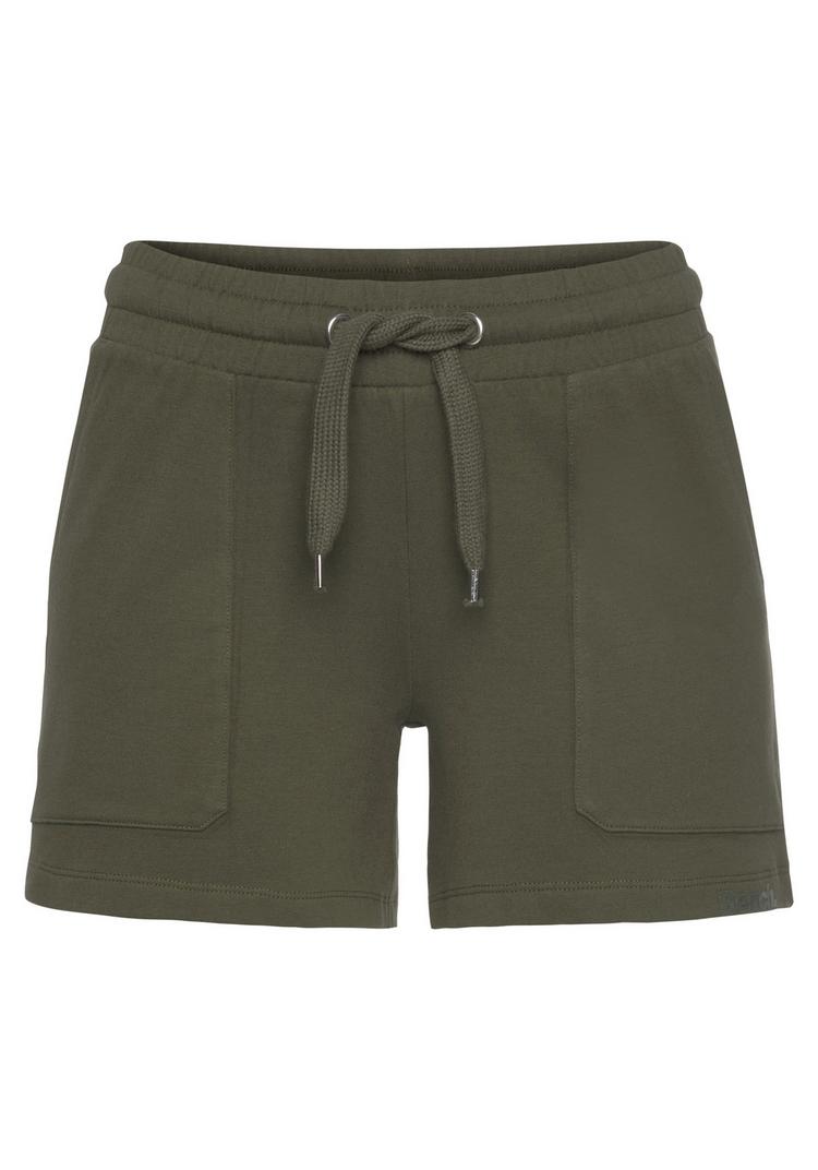 Bench Bench Relaxshorts Sweatshorts Damen - dunkelgr&uuml;n - 0 | SportScheck