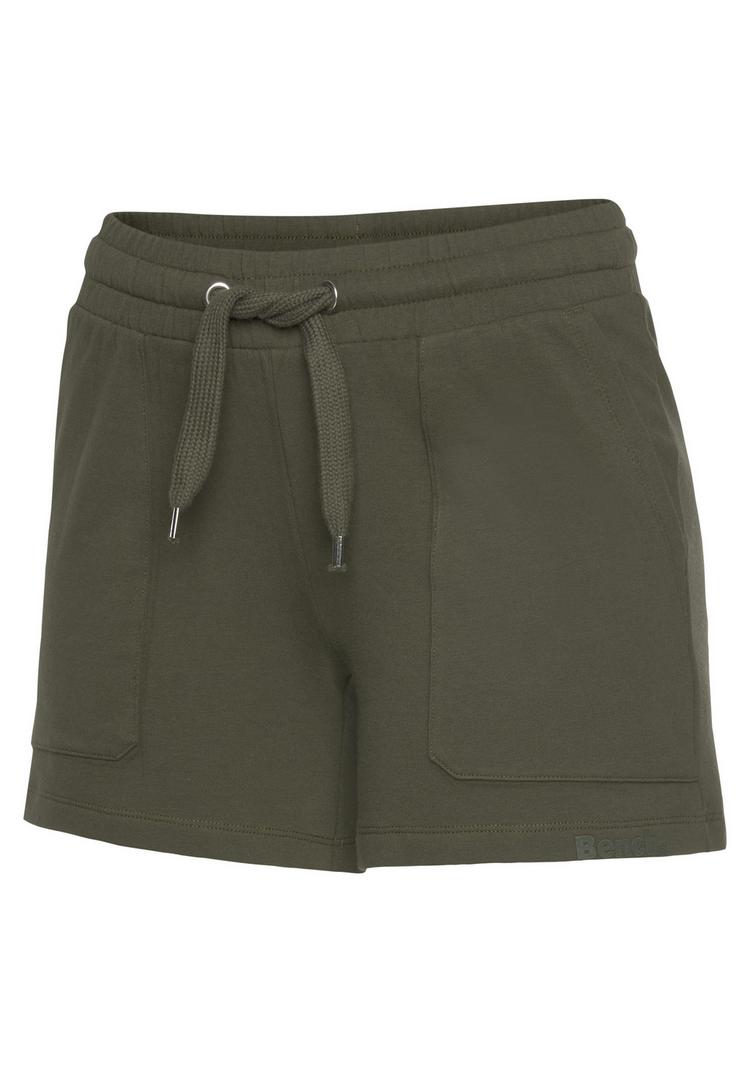 Bench Bench Relaxshorts Sweatshorts Damen - dunkelgr&uuml;n - 0 | SportScheck