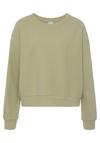 S.OLIVER Sweatshirt Sweatshirt Damen - pistazie